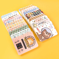 Cuaderno Promocional Portátil A7 al por Mayor con Cubierta de PVC, Diseño de Dibujos Animados Impresos, Encuadernación en Espiral, Ventilador de Bolsillo Enrollable