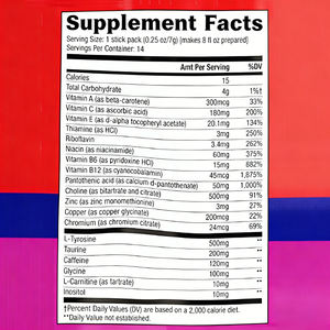 Itit/ Oitititamin & minmino CID omompound IX nernergy Ink Rink owowder ater Water oluoluble ugugar-libre de nergy owder - Product Image 2