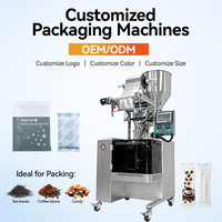 Machine de remplissage et de scellage verticale de haute précision en acier inoxydable pour ligne de production de céréales et de fruits secs