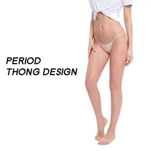 Shanhao OEM String de bikini taille basse personnalisé pour femmes filles Léger pour règles Flow String menstruel sexy Calzones Menstruales - Product Image 5