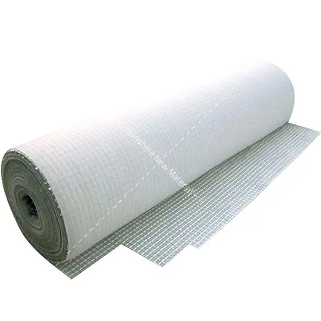 one side geotextile composite geogrid 50/50KN/M