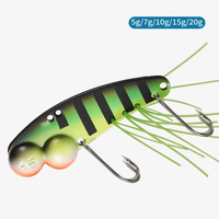 Leurre Artificiel Métallique OEM BBLSZ33 Type Cuillère 5g-20g pour la Pêche au Bar, à la Truite, au Brochet, au Saumon et en Lac