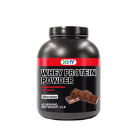 Poudre de Protéine de Lactosérum Concentrée Saveur Chocolat pour Développement Musculaire, Accélération de la Récupération, Faible Teneur en Matières Grasses, Végétalien, Marque Privée, Vente en Gros