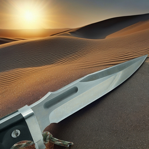 Trung Quốc Nhà cung cấp không gỉ puzh 5cr dao Dune Paul G10 xử lý cắm trại dao DIY lớp OEM tùy chỉnh - Product Image 5