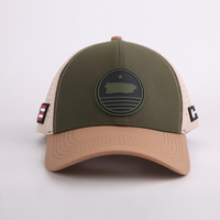 Casquette de baseball et de golf personnalisée en gros, découpée au laser, perforée, respirante, à séchage rapide, avec étiquette en caoutchouc imperméable, couleur performance