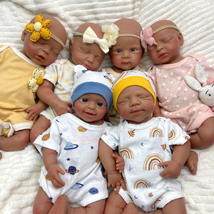 Muñecas Bebé Reborn Prematuras al por Mayor <span class=keywords><strong>de</strong></span> Fábrica, Piel Pintada en 3D, 20 Pulgadas, Cuerpo Suave Bettie, Suministro para Instituciones <span class=keywords><strong>de</strong></span> Educación Temprana - Product Image 5