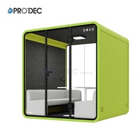 Cabine de travail préfabriquée pour espaces publics en gros