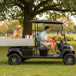 Holladay Cargo voiturette de <span class=keywords><strong>golf</strong></span> électrique 2 places longue portée haute vitesse 5000W 72v buggy de chasse électrique pour terrain de <span class=keywords><strong>golf</strong></span> logistique agricole - Product Image 3