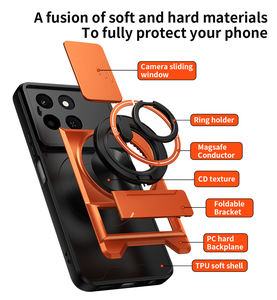 Nueva <span class=keywords><strong>Funda</strong></span> Protectora Antigolpes para Teléfono <span class=keywords><strong>OPPO</strong></span> A6 PRO 4G/<span class=keywords><strong>5G</strong></span>, PC+TPU, con Ventana Deslizante y Soporte Magnético, para <span class=keywords><strong>Oppo</strong></span> A6X K13 Turbo <span class=keywords><strong>5G</strong></span> F31 <span class=keywords><strong>5G</strong></span> - Product Image 6