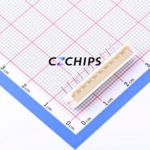 HC-5264-10AW Wire-to-Board Pin Header Bent Lead Through Hole,P=2.5mm Connector 1x10P 2.5mm Right Angle Insert Mini-SPOX (5264) - Product Image 1