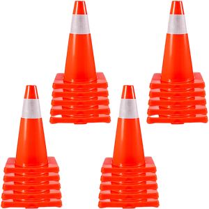 Màu Xanh Lá Cây Chanh Nhiệm Vụ Nặng Nề PVC An Toàn Giao Thông Cone 45Cm 70Cm 90Cm Kích Thước Cho Đường Cảnh Báo Giá Tốt Nhất Phản Quang Cảnh Báo Giao Thông - Product Image 2