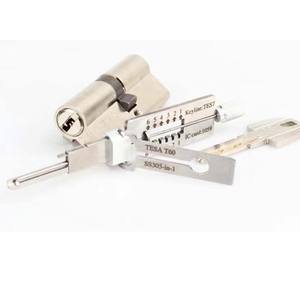 Juego de <span class=keywords><strong>cerradura</strong></span> 2 en 1 para casa Civil <span class=keywords><strong>TESA</strong></span> T60, herramientas de cerrajero, SS305, 2 en 1, novedad - Product Image 4