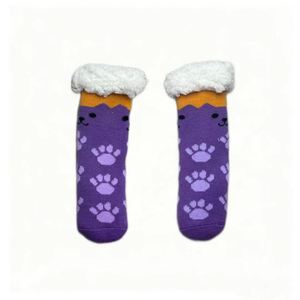 <span class=keywords><strong>Calcetines</strong></span> de Peluche de Oso <span class=keywords><strong>Polar</strong></span> para Bebés, Antideslizantes, Suaves, de Santa Claus - Product Image 1