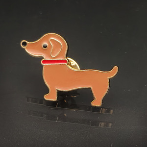 En stock personnalisé mignon chiot chien vêtements Animal émail broche insigne broche métal épinglette - Product Image 2