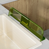 COIZY Égouttoir rétractable en plastique pour évier de cuisine, support de rangement anti-éclaboussures pour piscine domestique et salle de bain
