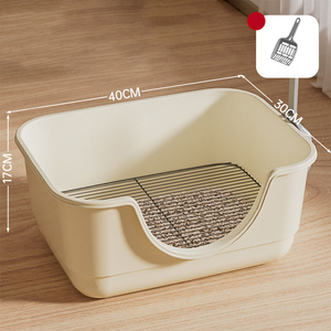 Bathtub-Style Stainless Steel Dog Toilet - Anti-Stomp Pee Pad Tray with Litter Drop-Shipping - Product Image 5