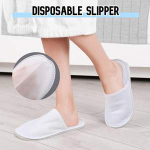 Pantuflas Desechables para Huéspedes, Pantuflas de Hotel al por Mayor, Pantuflas de Spa, Pantuflas Cerradas, Pantuflas para el Hogar, Pantuflas para Huéspedes al por Mayor para Adultos - Product Image 2