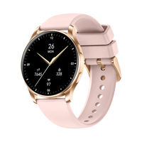 Montre connectée pour femmes TKYUAN avec écran AMOLED de 1,32 pouce, analyse de la santé, suivi du cycle menstruel, suivi de la forme physique, montre intelligente pour femmes