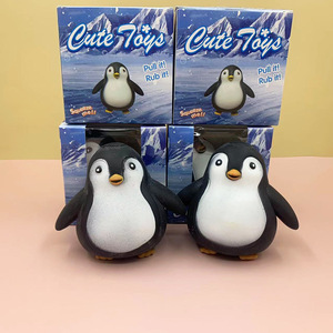 High Quality TPR Animal Stretchy Penguin Pressure Release Promotional Gift Decompression <b>Squeeze</b> Toys for Kids and Adults - Product Image 3