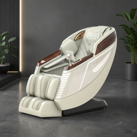 Silla de Masaje Portátil Plegable 3D de Lujo, Pantalla Táctil de Alta Tecnología, Gravedad Cero, Riel SL, Aplicación para Hombros y Cuerpo, Masaje de Tejido Profundo