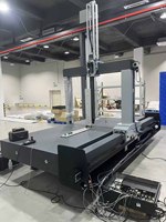 Machine de mesure coordonnée 3D CNC de type pont de précision avec tête de sonde Renishaw pour l'inspection des moules, de l'automobile et de l'aérospatiale