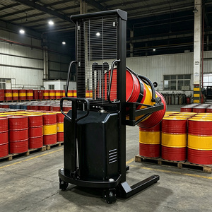 Volteador de bidones a prueba de explosiones con elevación neumática de 1500 mm, 300 kg, rotador inteligente de barriles de aceite con aire comprimido para almacén <span class=keywords><strong>DA300</strong></span> - Product Image 5