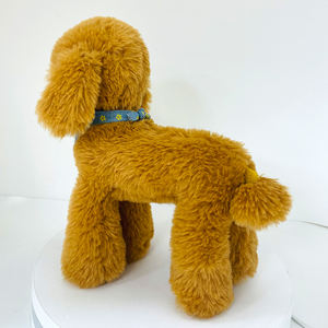 Juguete de peluche de perro caniche bonito Unisex al por mayor, muñecos de perro de peluche de algodón suave, almohada para cachorro, relleno de PP para regalo de chico - Product Image 4