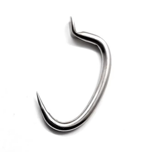 1OUTKIT 1 pièce/lot Hameçons triples de pêche en acier à haute teneur en carbone, hameçons artificiels rigides et courbés rouges pour leurres, pour rivière, tailles 4 <span class=keywords><strong>6</strong></span> 8 10 - Product Image 3