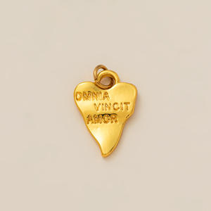 Mặt dây chuyền charm chữ cái hình móng ngựa ngọc trai mạ vàng 18K bằng thép không gỉ mới năm <span class=keywords><strong>2025</strong></span>, tự làm, tùy chỉnh, làm quà tặng trang sức - Product Image 4