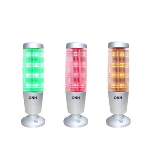 Nueva luz de advertencia intermitente para máquinas herramienta OUN M4H de ONN con tira de luz LED tricolor y alarma activada por zumbador de aleación de aluminio - Product Image 1