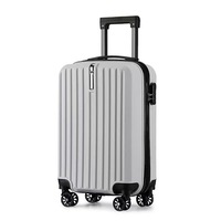 Valise à roulettes 20 pouces en PP avec fermeture éclair, idéale pour les voyages d'affaires, bagage cabine léger, directement de l'usine, parfaite pour les déplacements professionnels
