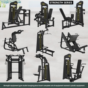 Attrezzatura da <span class=keywords><strong>Palestra</strong></span> Completa Commerciale in Ghisa, Macchina per Hip Bridge e Trazioni Alte/Basse, Attrezzo per Allenamento della Forza Butterfly - Product Image 4