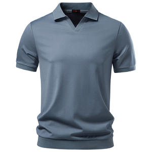 <span class=keywords><strong>Polo</strong></span> Printemps/Été 2026 à texture lisse et fluide pour hommes d'affaires avec col à revers - <span class=keywords><strong>Polo</strong></span> pour hommes - Product Image 3