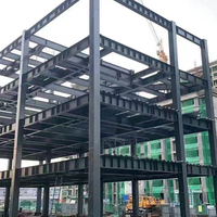 Nave Industrial de Acero Expandible Q235/Q355, Estructura Metálica Prefabricada para Taller y Garaje de Negocios en Crecimiento