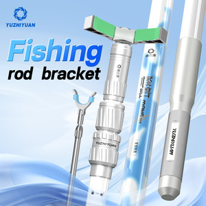 Support de <span class=keywords><strong>canne</strong></span> à pêche en carbone haute résistance, support de <span class=keywords><strong>canne</strong></span> robuste avec piquet de sol, support de <span class=keywords><strong>canne</strong></span> à pêche longue pour la pêche au gros gibier - Product Image 4