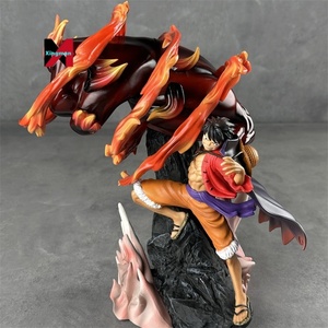 Onigashima Inferno <span class=keywords><strong>Luffy</strong></span> One Pieced GK <span class=keywords><strong>Gear</strong></span> Deuxième Figure Chapeau De Paille Crew Anime Statue Modèle Collection Affichage Cadeau Décor - Product Image 4