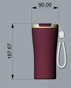 Vaso Térmico de Acero Inoxidable 316 de Doble Pared con Aislamiento al Vacío, Personalizado con Logotipo de Fábrica, Tazas de Café Reutilizables <span class=keywords><strong>para</strong></span> <span class=keywords><strong>Llevar</strong></span> - Product Image 4