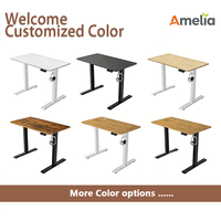 Tables de bureau relevables, fonctionnement silencieux, conception de bureau saine, ergonomique, hauteur réglable, bureau personnalisable