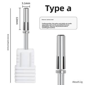 Mini lussuoso in acciaio inox <span class=keywords><strong>Manicure</strong></span> <span class=keywords><strong>Pedicure</strong></span> <span class=keywords><strong>Set</strong></span> piccolo anello di sabbia pelle morta rimozione testa di lucidatura strumento per <span class=keywords><strong>Pedicure</strong></span> <span class=keywords><strong>Manicure</strong></span> - Product Image 6