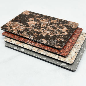 Panel ACP Flexible con acabado de mármol, hoja compuesta de aluminio con aspecto de <span class=keywords><strong>piedra</strong></span> de 4mm para decoración de pared de Hotel Villa y revestimiento arquitectónico - Product Image 6