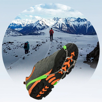Crampons antidérapants pour la glace et la neige, crampons de randonnée pour courir sur glace