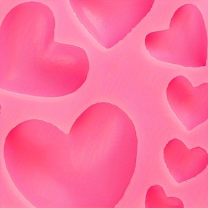 Heart Shaped Chocolate Candy <b>Mold</b> Pink Silicone For Valentine's Day DIY Fondant Cake Decorating Resin Epoxy <b>Molds</b> - Product Image 4