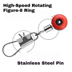 Stoppeurs flottants pour la pêche, connecteurs pivotants, accessoires <span class=keywords><strong>de</strong></span> pêche pour canne et moulinet - Product Image 4