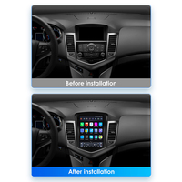 Autoradio Android vertical 9,7 pouces avec GPS pour Chevrolet Chevy Cruze 2009-2015, WIFI, Carplay, écran tactile, autoradio stéréo vidéo