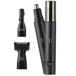 Depiladora eléctrica 3 en 1 <span class=keywords><strong>para</strong></span> depilación <span class=keywords><strong>de</strong></span> <span class=keywords><strong>nariz</strong></span>, máquina recortadora <span class=keywords><strong>de</strong></span> cejas, 3 en 1 - Product Image 1