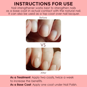 Traitement durcisseur et fortifiant pour ongles à séchage à l'air, enrichi en calcium pour le soin des ongles, améliore la brillance et la résistance des ongles - Product Image 6