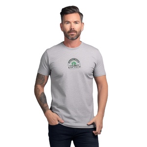 T-shirt pour homme de haute qualité, impression personnalisée, <span class=keywords><strong>super</strong></span> doux, 50% polyester, 25% coton, 25% rayonne, t-shirt unisexe tri-mélange pour homme - Product Image 2