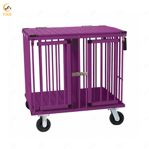 पालतू चल पिंजरे एल्यूमीनियम ट्राली के साथ पहिया पशु चिकित्सा उपकरण पालतू शो एल्यूमीनियम पोर्टेबल Foldable कुत्ते ट्राली - Product Image 5