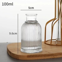 Bouteille diffuseur à roseaux en verre écologique haut de gamme avec bouchon en liège, finition mate, sérigraphie, vide, pour huiles essentielles