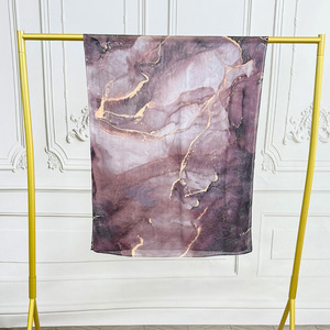 2025 Sharut Đá Cẩm Thạch Thiết Kế Mới In Phương thức Viscose Hijab Bằng Đá Cẩm Thạch Màu Nước Kỹ Thuật Số In Khăn Trùm Đầu Dệt Hồi Giáo Phụ Nữ Khăn Choàng - Product Image 5